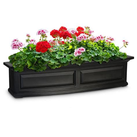 48 metal window boxes|mayne self watering window boxes.